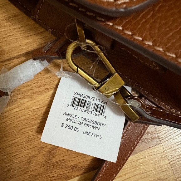 Fossil Ainsley Leather Crossbody Bag - Picture 7 of 13